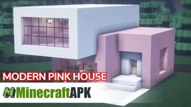 Minecraft Modern Pink House
